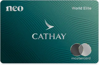 Cathay World Elite Mastercard powered by Neo — Neo Financial