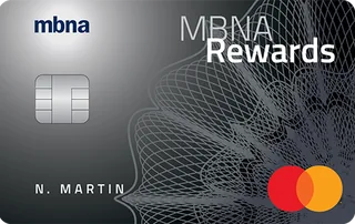 Mastercard Platine Plus récompenses MBNA — MBNA