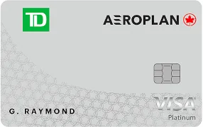 Carte Visa Platine TD Aéroplan — TD Canada Trust