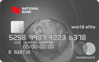 Mastercard World Elite Banque Nationale — National Bank